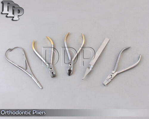 Orthodontic Ligature Plier Hard Wire Cutter Distal End Mathieu Bracket DN-2020 - Picture 1 of 3