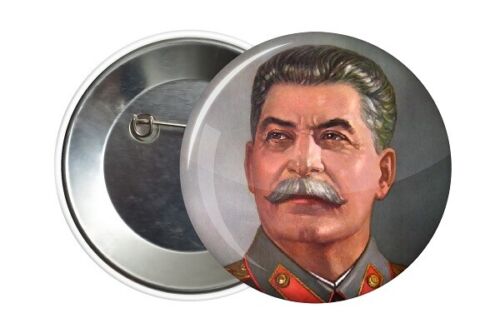 Badge Pin Button 38 mm Staline URSS CCCP - Photo 1/1