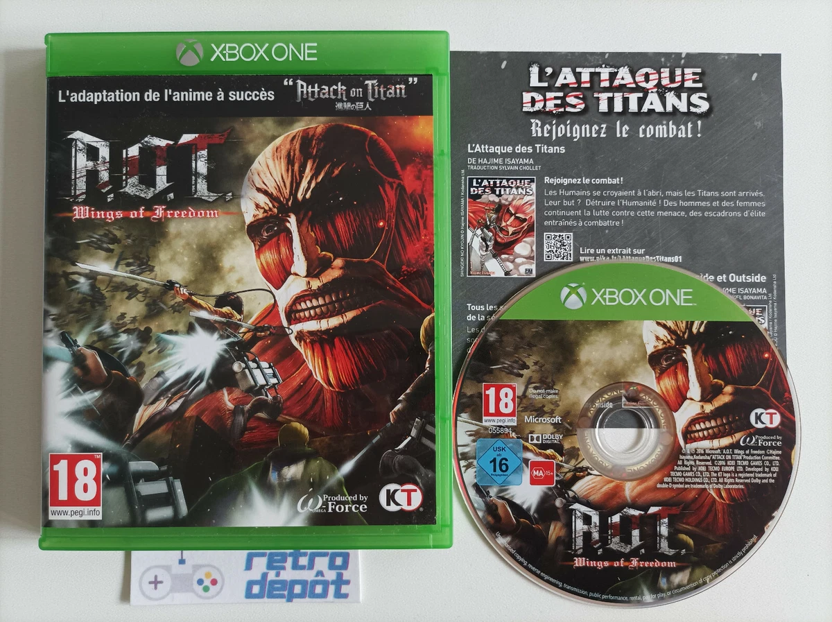Aot wings of sales freedom xbox one