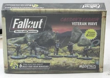 Fallout MUH052149 Veteran Wave (Caesar's Legion) Warriors & Dogs Miniatures