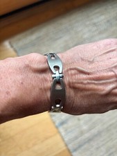 Men's Stainless Steel with crosses 8.5  bracelet