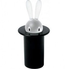 Alessi - ASG16 B - Magic Bunny, Toothpick holder, Black