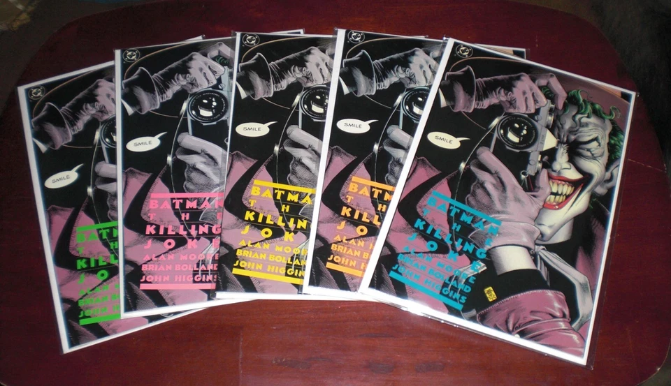 BATMAN THE KILLING JOKE 1988 NM  1ST - 14TH PRINT *L@@K * DC COMICS COMPLET SET - Image 3 of 4