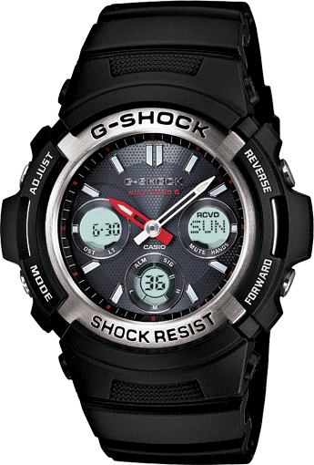 casio g shock atomic time setting