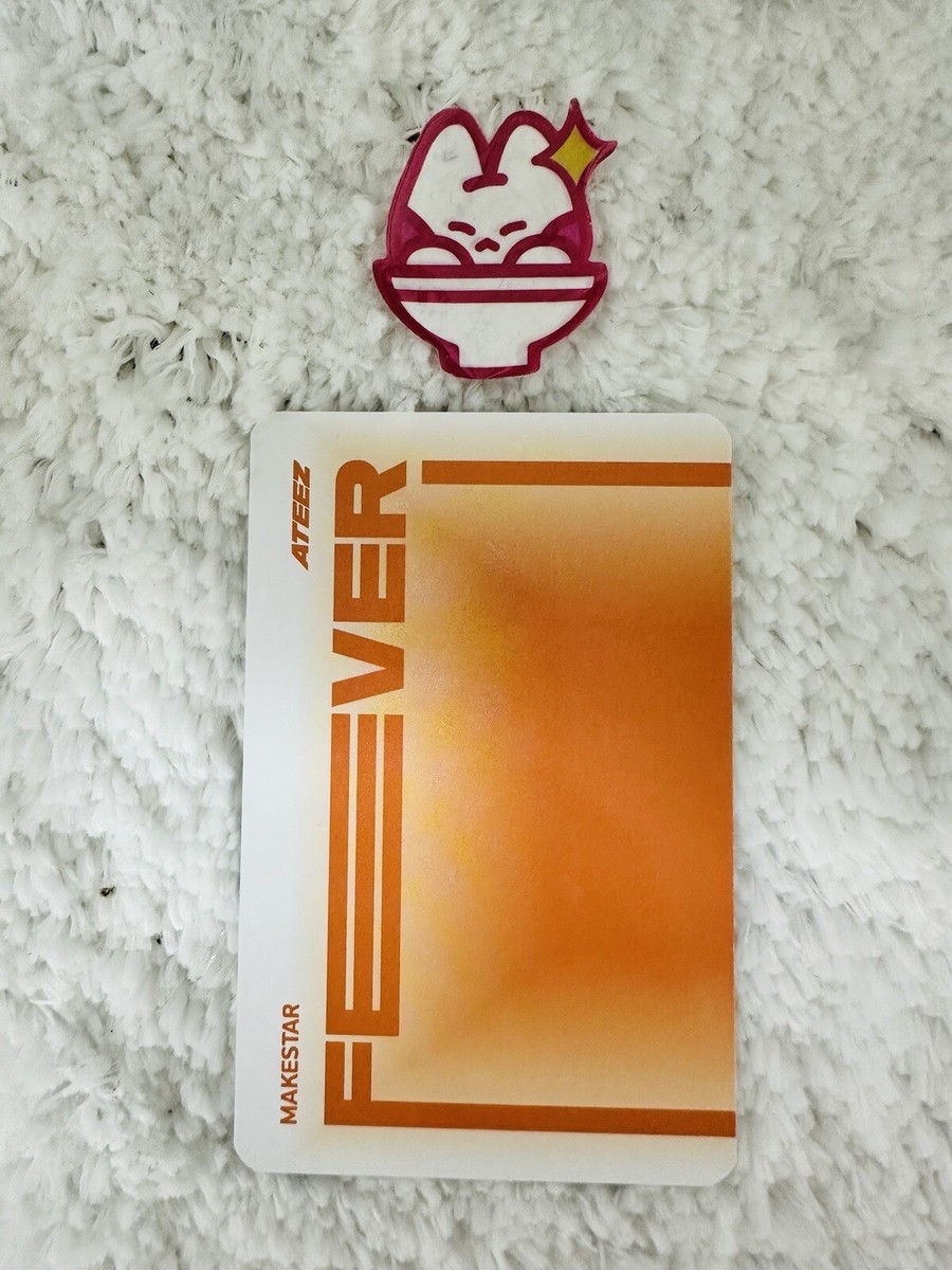 ATEEZ Seonghwa Photocard PC ZERO FEVER Part 3 Makestar Harry