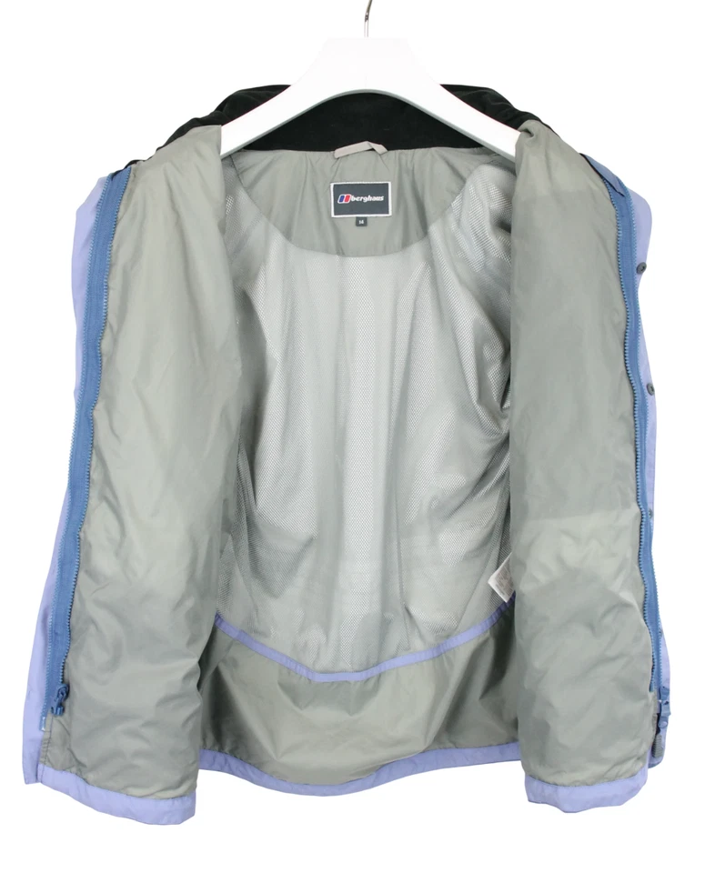 Chaqueta BERGHAUS Gore-Tex Performance Shell para mujer (EE. UU.) 14 cremallera completa capucha oculta Foto 2 de 4