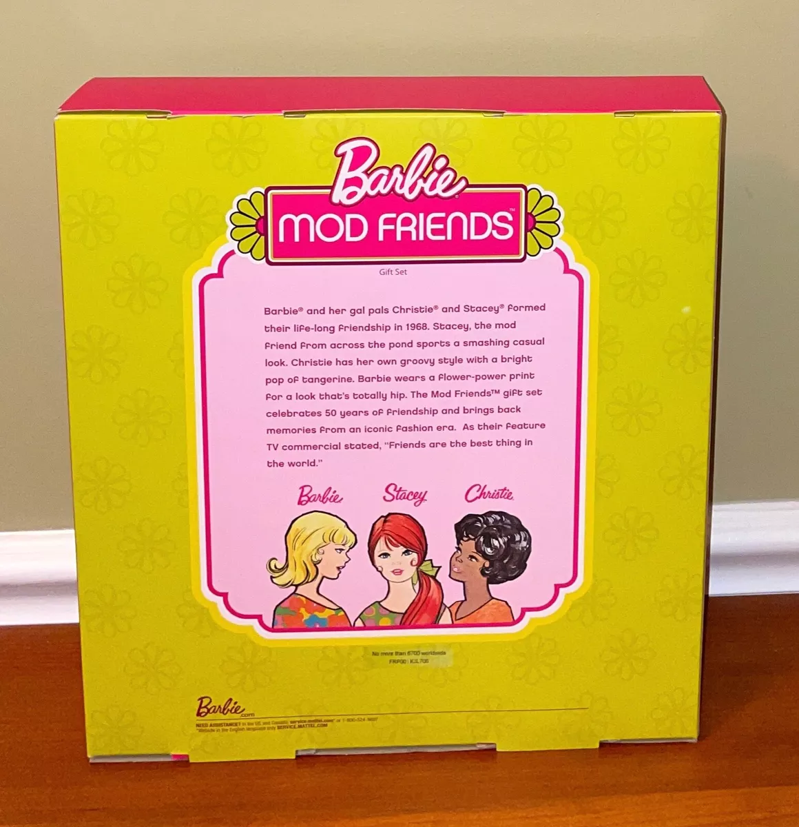 Barbie 1968 Mod Friends Barbie Stacey Christie 3 Doll Gift Set