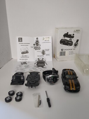 NewRay Dodge Viper Auto Tune-Up Die Cast Rc Remote Control Watch 247063 READ
