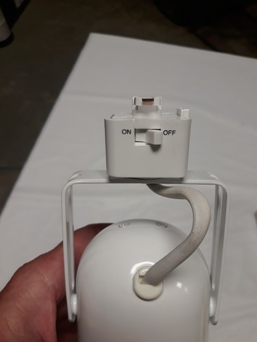 CONT-TECH LIGHTING CTL-2216 DESIGNER SERIES TRACK LIGHTING SPOTLIGHT WHITE NEW - Picture 6 of 7