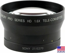 *NEW* Century® 1.6X HD Tele-Converter NX5/AX2000/Z7/Z5/S270/FX1000
