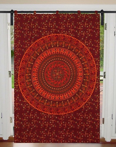 Bohemian Home Decor Art Indian Hippie Mandala Tapestry Curtains Wall Hanging - Picture 1 of 3