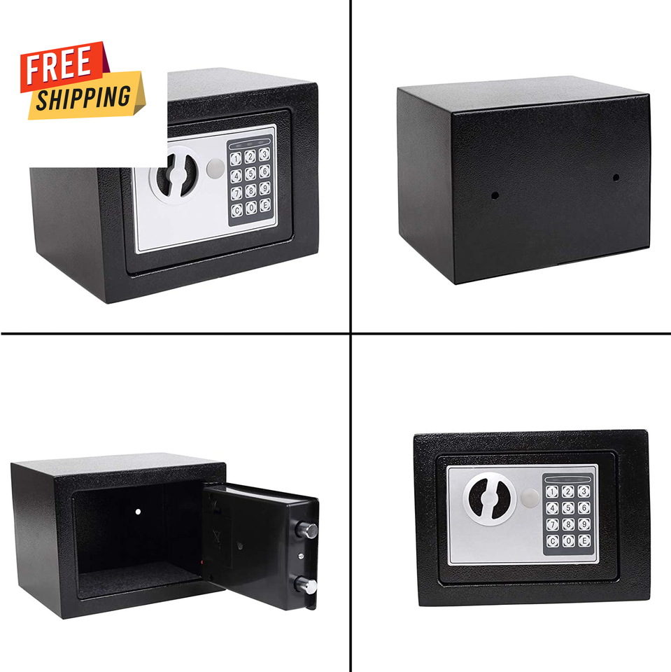 Digital Security Safe Box, Key Keypad Lock, Home Office Hotel Business ...
