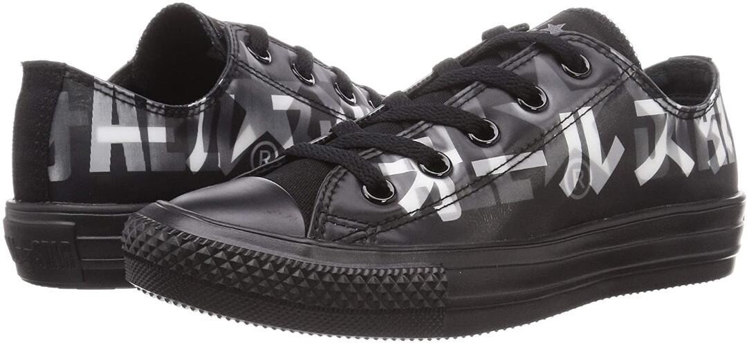 【CONVERSE】コンバース ALL STAR LIGHT LENTICULAR BIGLOGO OX 9 CONVERSE ALL STAR LIGHT LENTICULAR BIGLOGO ox Black shoes