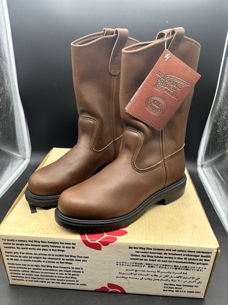 レッドウィング 2231 ペコス 28,0cm RED WING PECOS Vintage Boots Brown 2231 Steel Toe Work Boots