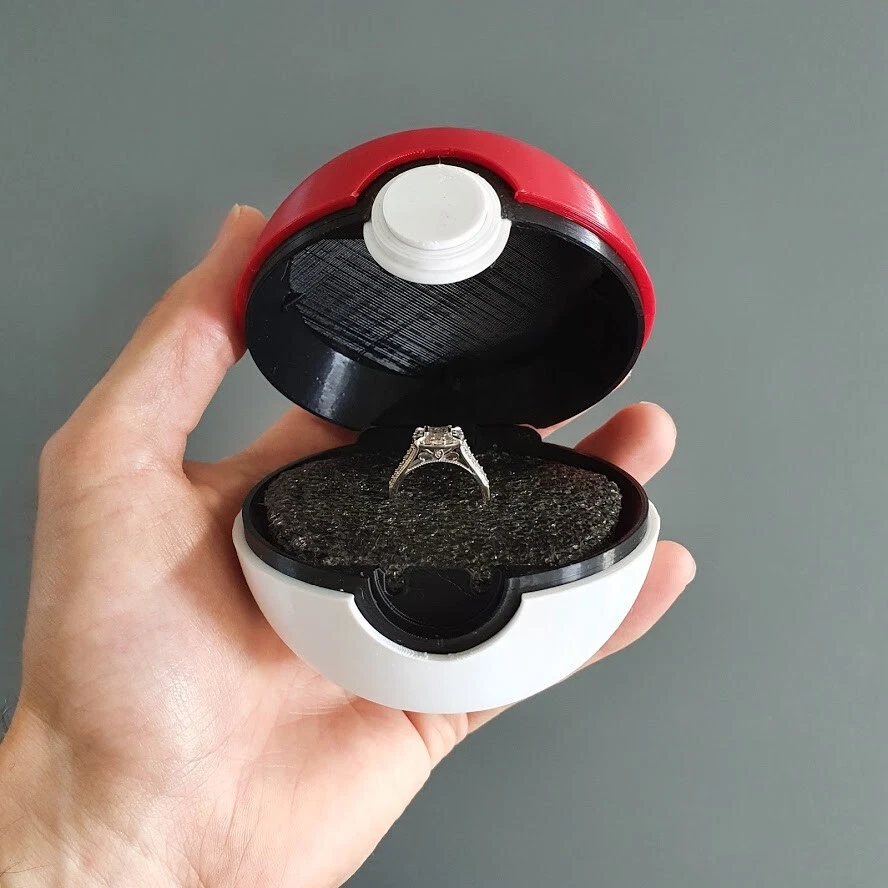 Ball cheap ring box