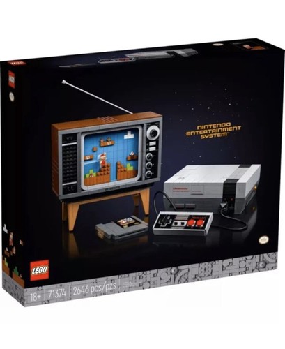 LEGO Super Mario Nintendo Entertainment System 71374 Complete Set NEW SEALED - Picture 3 of 4