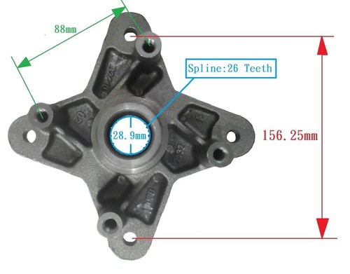 Rear Wheel Hub for Polaris RZR XP 900 2011-2013/ RZR 4 XP 900 2012-2013 5137278 - Foto 8 di 8