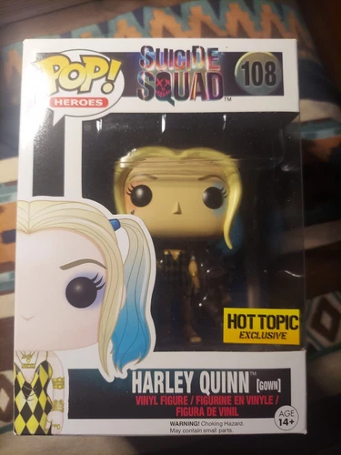 Funko Pop! DC Universe Suicide Squad Harley Quinn Hot Topic (Exclusive) #108