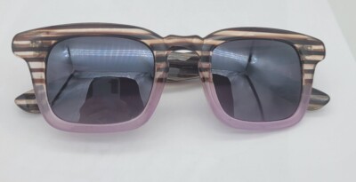 LRI Forever Sun Sunglasses Women's Leopard Cats Eye Frames Purple