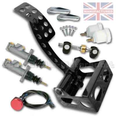 UNIVERSAL BREMSBODEN MONTIERT NACH VORNE GERICHTET HYDRAULISCHE PEDALBOX KIT - SPORTLINE