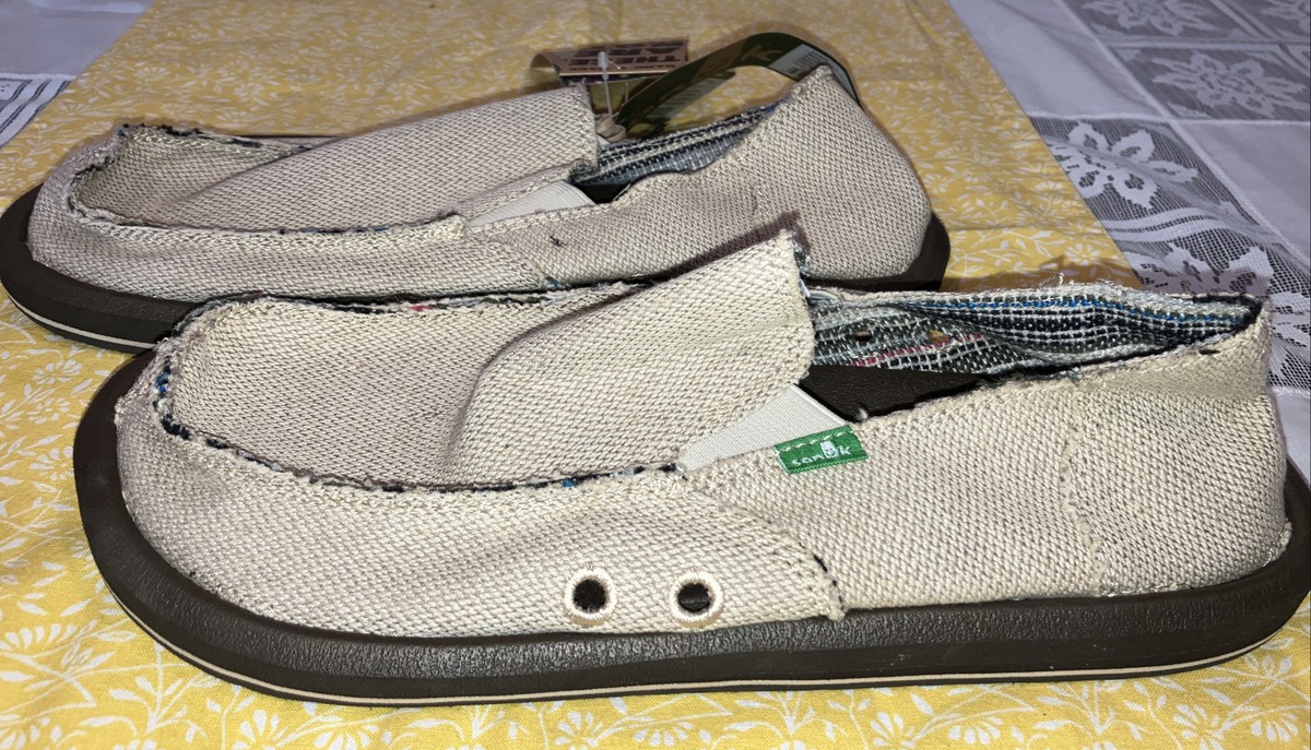NWT SANUK NATURAL HEMP CHIBALICIOUS SIDEWALK SURFER SHOES, MENS US 9/ EUR 42 The Sidewalk Surfers Collection | Legendary Comfort – Sanuk main image 3