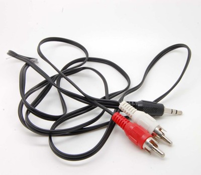 3.5mm To 2 RCA Audio Y Adapter Cable Cord Lead For Archos Android Tablet eReader