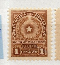 Paraguay 1913 Early Issue Fine Mint Hinged 1c. NW-175635