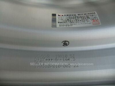 WORK VS XX NEW TYPE ALLOY WHEEL 19X10.5J +17 (0) H5 PCD 114.3 GOLD