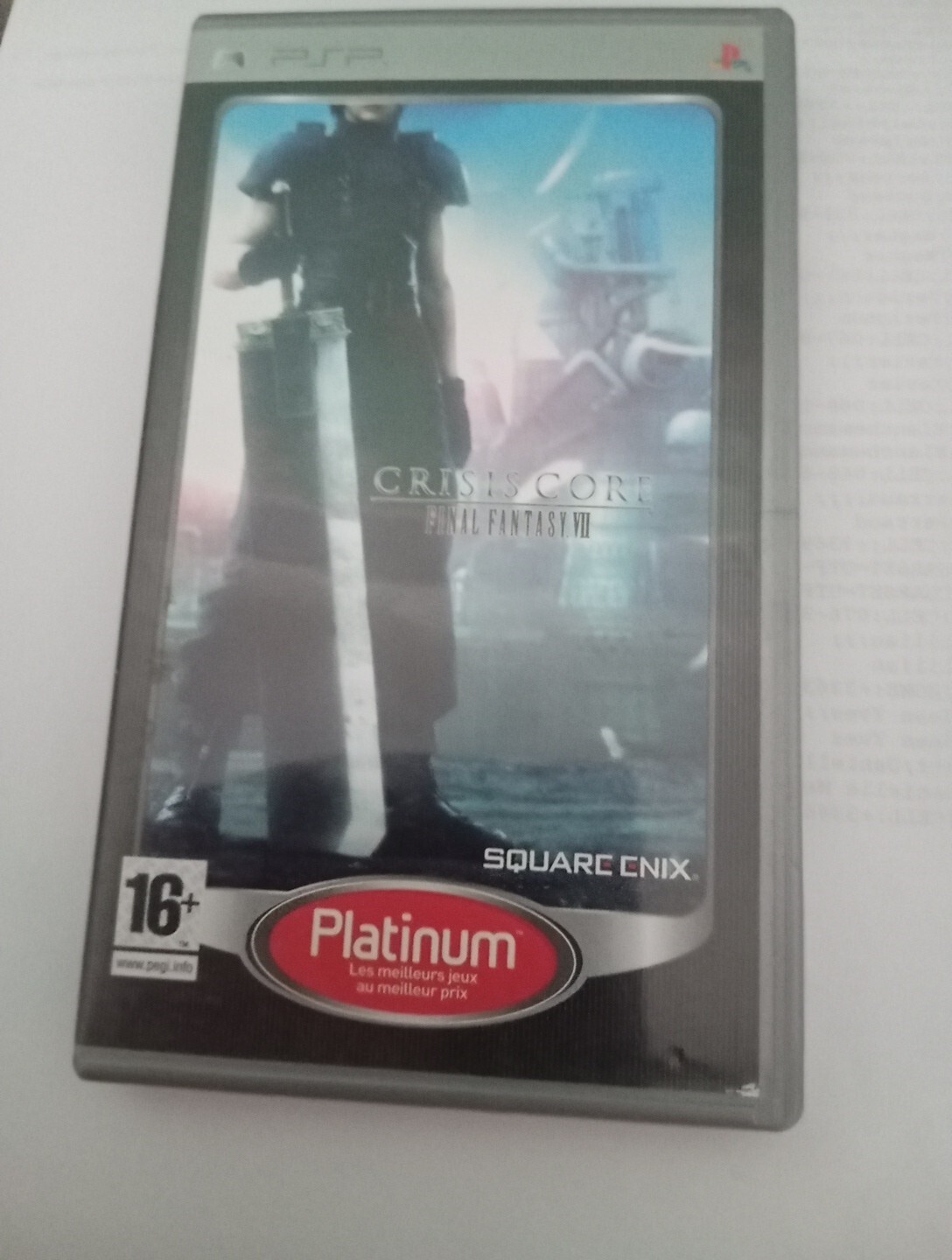 Crisis Core: Final Fantasy VII (Sony PSP, 2008) Boitier UMD Et Notice Français 