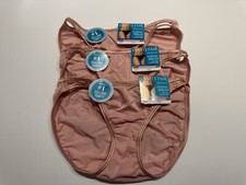 NWT Vanity Fair Illumination String Bikini 18108 3 PAIRS Size 6 M