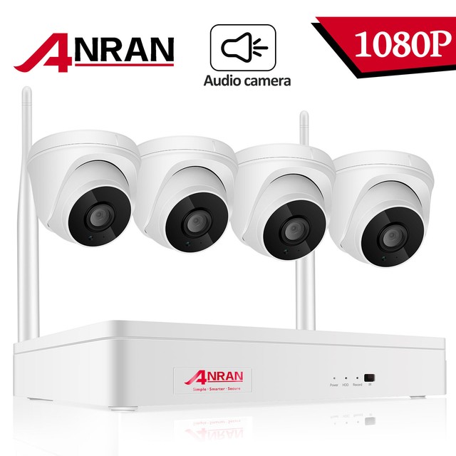 Cobra 4 Channel Wireless Security System With 2 Cameras And 7 Monitor Black 63842 For Sale Online Ebay