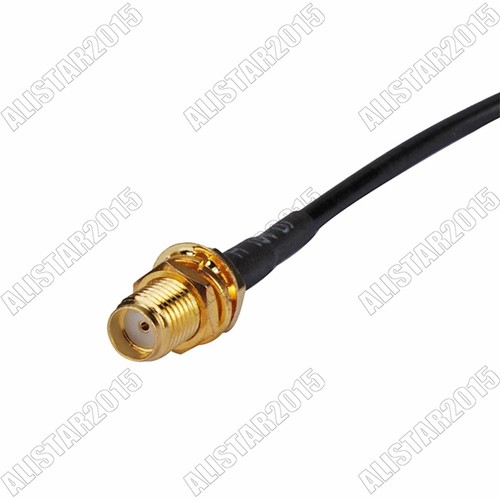 SMA Female Jack to FME Male Plug Connector RF Pigtail RG174 Coax Cable for Wifi - Picture 3 of 3