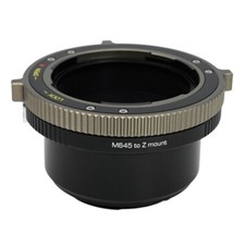 XPIMAGE Locking Adapter for Mamiya 645 Mount Lens to Nikon Z Mount Camera ,Z5 Z6