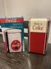 Vintage 1992 Have A Coke Coca-Cola Metal Napkin Holder Paper Napkin Dispenser