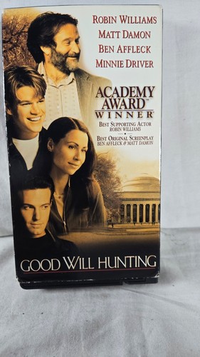 Good Will Hunting (VHS Tape, 1997) By Matt Damon Robin Williams Ben Affleck R - Picture 2 of 6