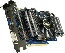 🎮 Asus GeForce GTS 250 1GB GDDR3 256-Bit DVI HDMI VGA Dark Knight Fansink 🖥️