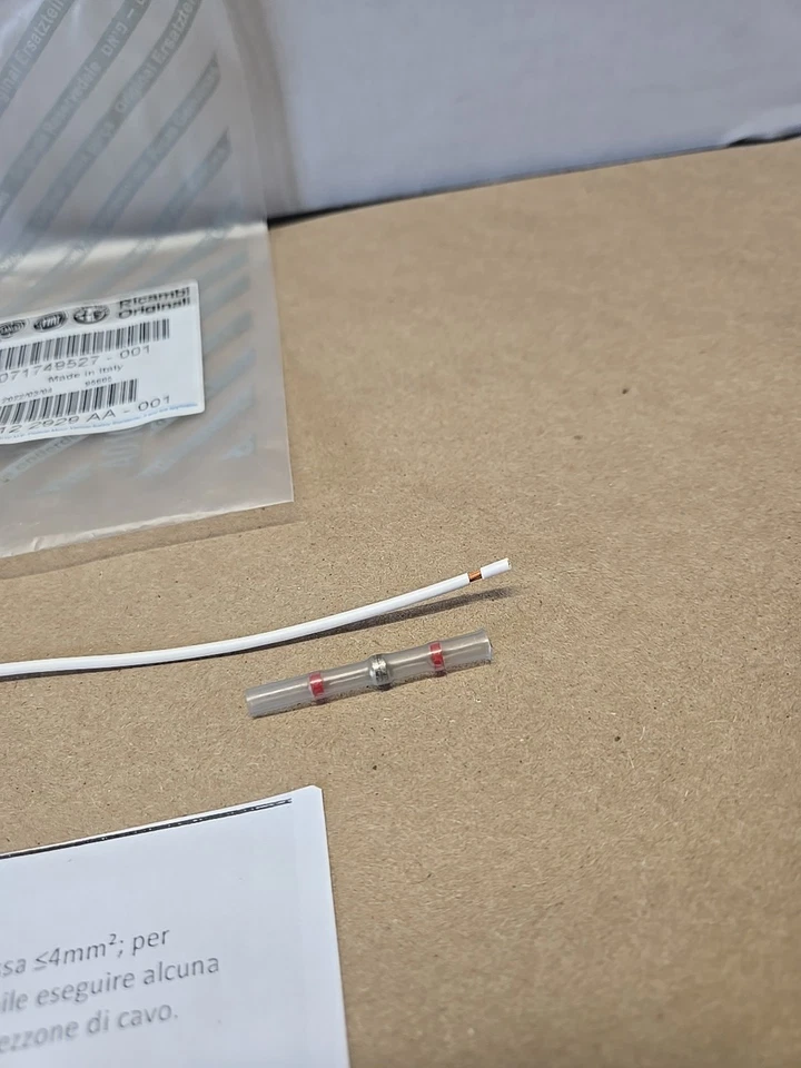 Kit de reparo de chicote de fios 71749527 ALFA ROMEO FIAT LANCIA FABRICANTE DE EQUIPAMENTO ORIGINAL - Imagem 4 de 4