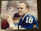 Peyton Manning Autographed “Colts “Signed 8x10 Photo,  COA . HOF