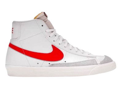 NIKE Blazer Mid 77 Vintage 'Habanero Red' Sneakers Size 8