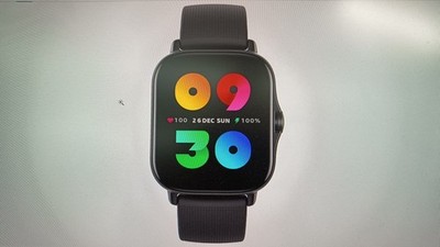 SW-0229 Amazfit GTS 2 Smartwatch 1,65'' AMOLED Display, space black B-WARE