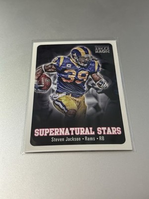 2012 Topps Magic Supernatural Stars Steve Jackson #SS-SJ Los Angeles Rams