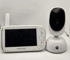 Motorola Comfort75 White 5" Video Camera Baby And Home Monitor Tested Works