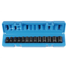 Grey Pneumatic 1213m Impact Socket Set Chrome Moly Strength Focused Design
