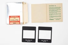 Durst Mask Set for Sixma 45 Sivoma 45 For 6 x 4.5 cm Film M 601 Made In Italy