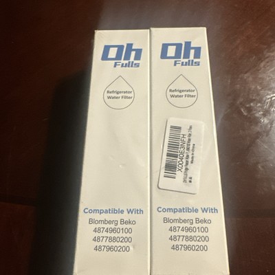 Oh Fulls Refrigerator Water Filter - Blomberg Beko (487) 4960100 7880200 960200