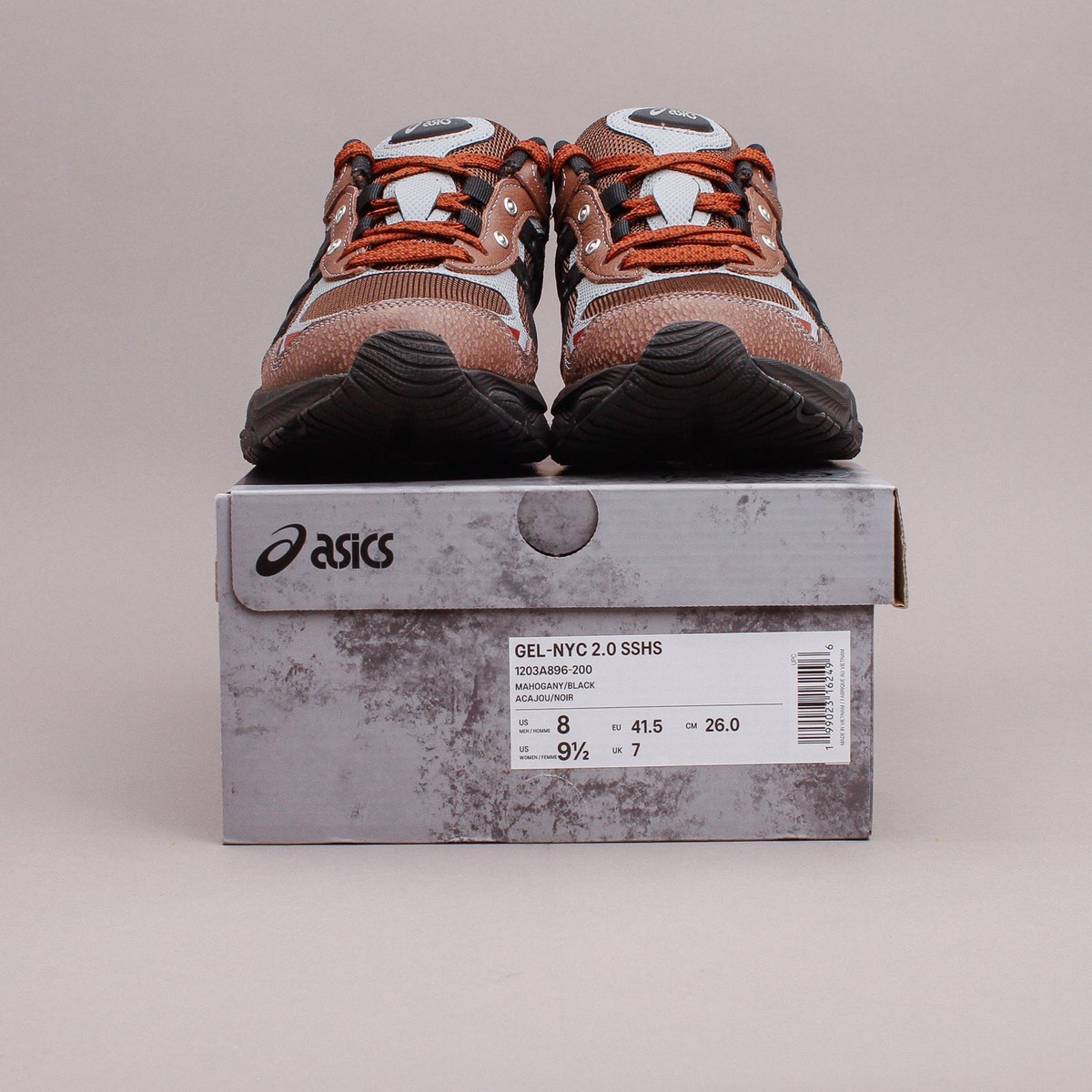 Asics x HAL STUDIOS Gel-NYC 2.0 SSHS Mahogany Black New Men Shoes