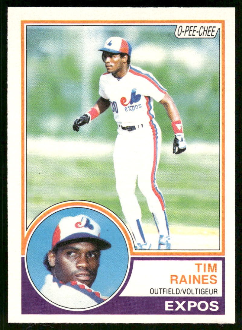 1983 O-Pee-Chee #227 Tim Raines