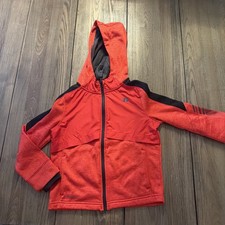 Russell Athletic Red Zip Youth Hoodie Dri-Power 360 Size Small 6-7 