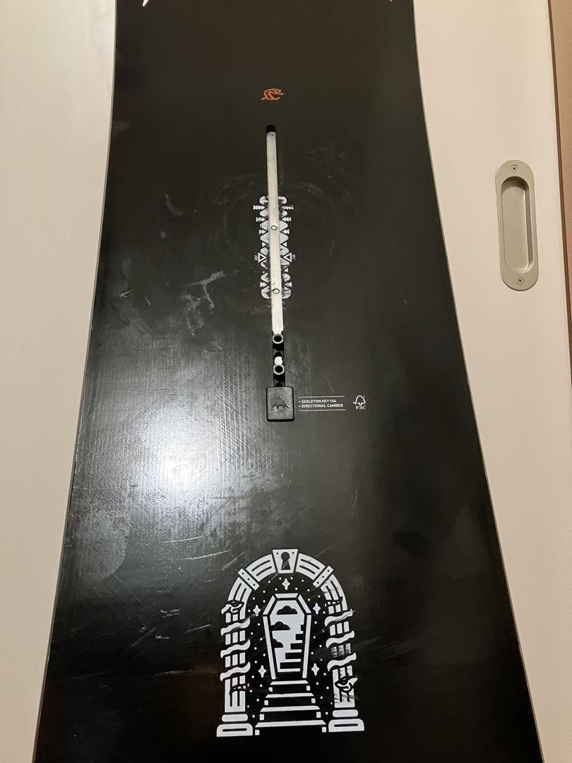 BURTON Powder Board Skeleton Key 154cm | eBay