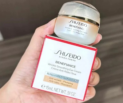 Shiseido Benefiance Wrinkle Smoothing Eye Cream 15ml / 0.51oz   Authentic, New &